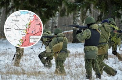 Российские военные, Бахмут