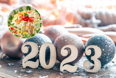 крабовий салат, салат крабовий на Новий Рік 2023, салат з крабовими паличками рецепт