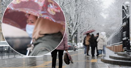Украина утонет в снегу и дождях, но сильно потеплеет