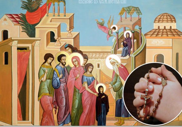 Введення в храм Пресвятої Діви Марії - теплі привітання і зворушливі листівки на 4 грудня