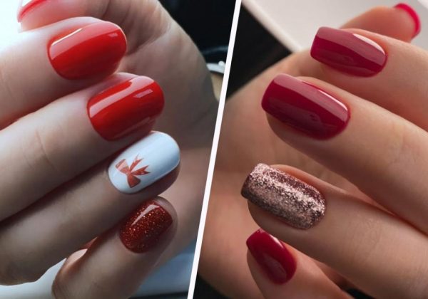 Найгарніший червоний новорічний манікюр 2023, що змусить повірити в диво