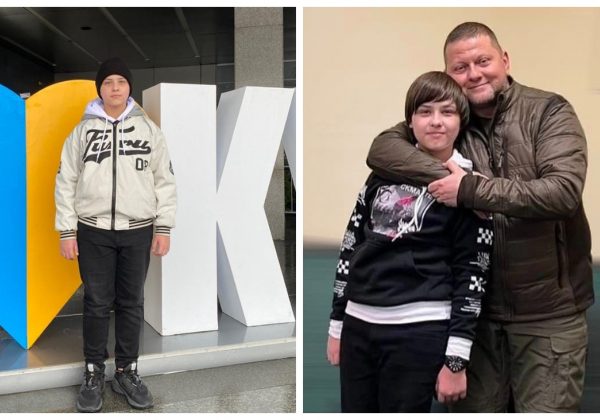 "Обійняв, як батько": Залужний здійснив мрію сина безвісти зниклого на війні військового