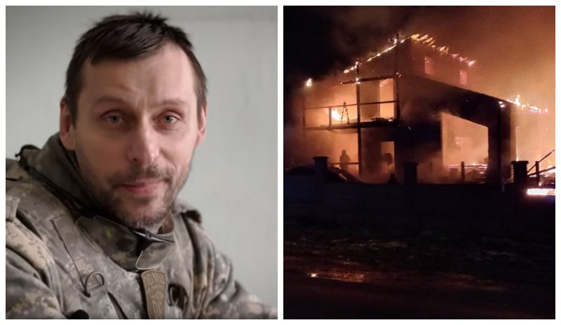 Намагався врятувати доньку з вогню: фронтовий медик загинув у пожежі через буржуйку