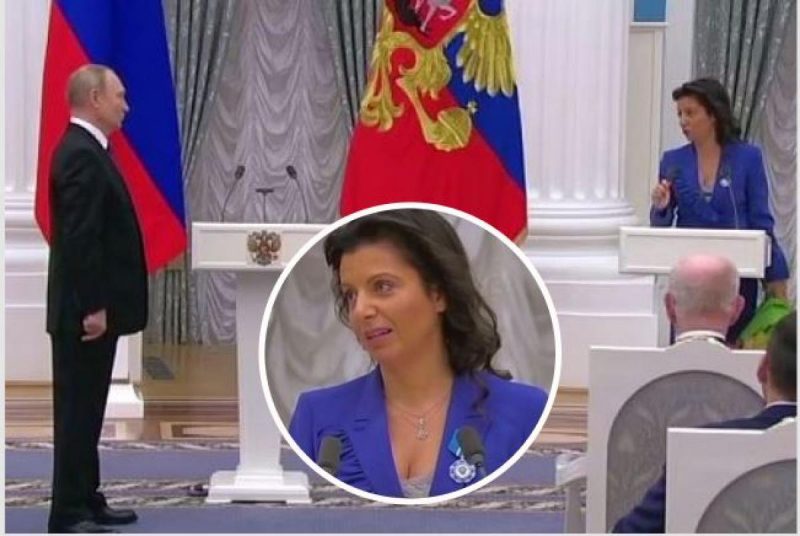 "Будемо мочити людожерів": божевільна пропагандистка Симоньян догідливо підлизнула Путіну