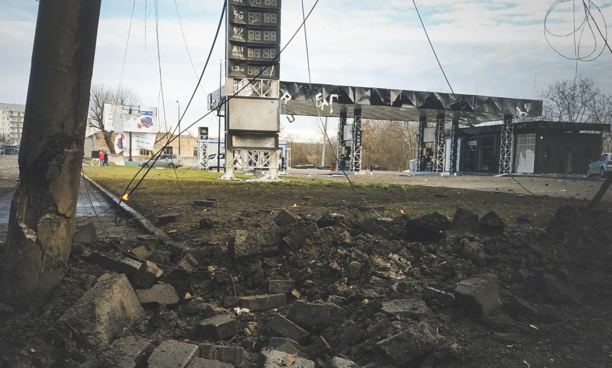 Наслідки ракетного удару РФ по Хмельницькому 31 грудня 2022 року