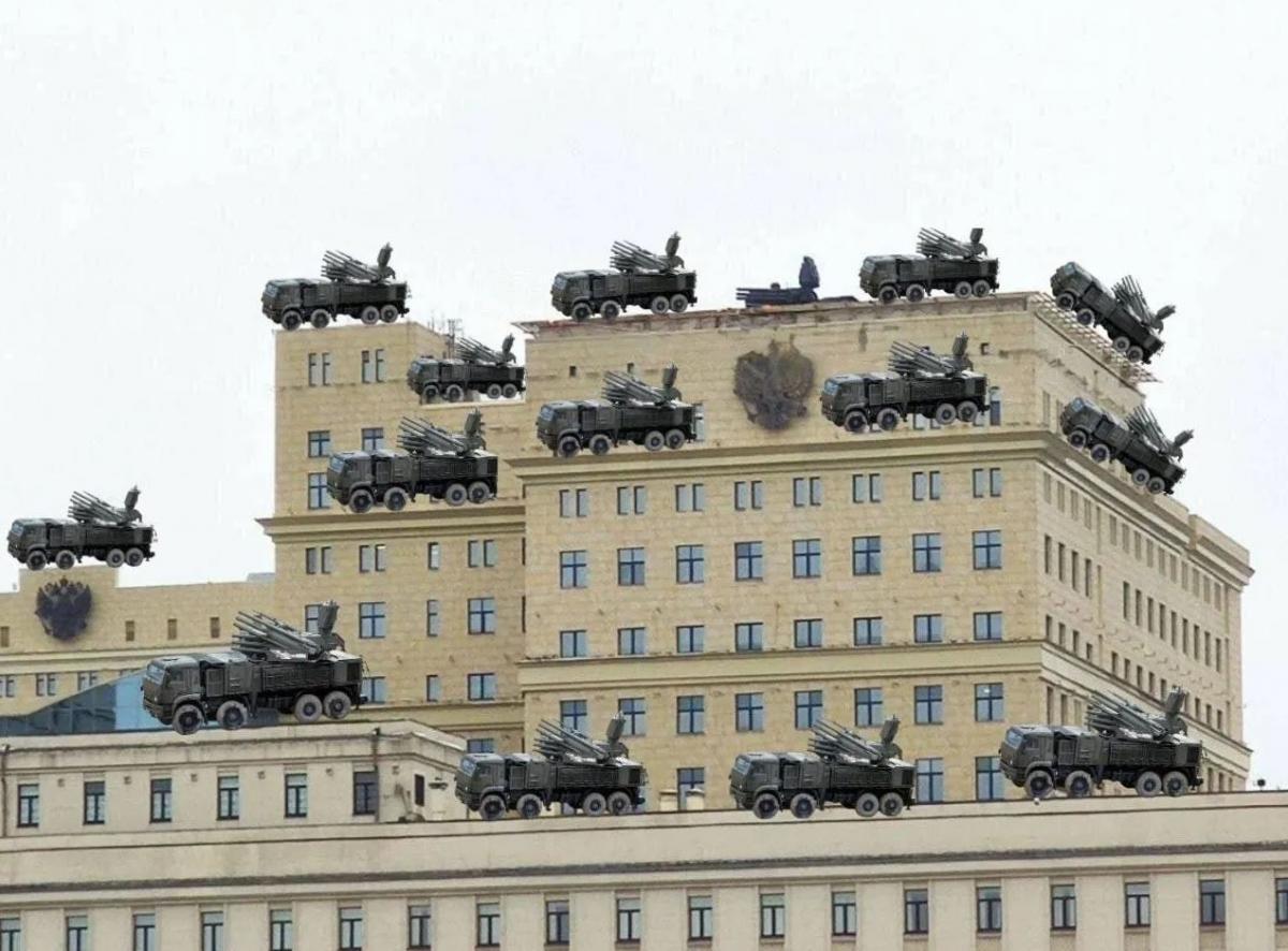 ПВО в центре Москвы