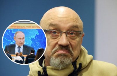 Резніков, Путін