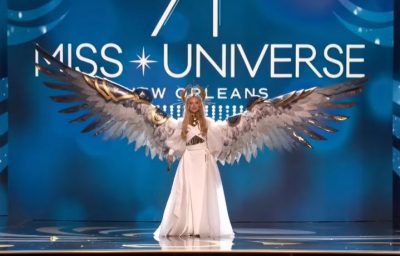 Украинка в невероятном костюме феерично появилась на Мисс Вселенная