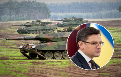 Від Leopard до Abrams: Кулеба назвав число танків у першій хвилі допомоги Україні