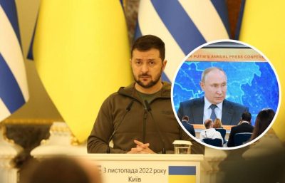 "Для меня Путин − никто": Зеленский сделал жесткое заявление