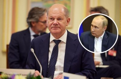 Олаф Шольц, Владимир Путин