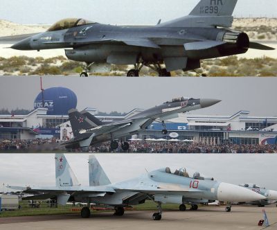 F-16, Су-35, Су-30