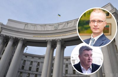 МИД Украины, Олег Николенко, Зоран Миланович