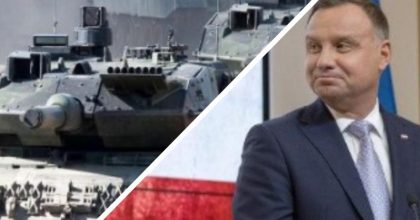 Польша передает Украине роту танков Leopard: Дуда раскрыл детали