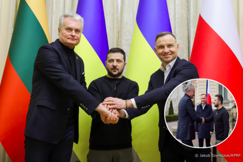 Президенты Польши и Литвы приехали во Львов: Зеленский подписал общую декларацию