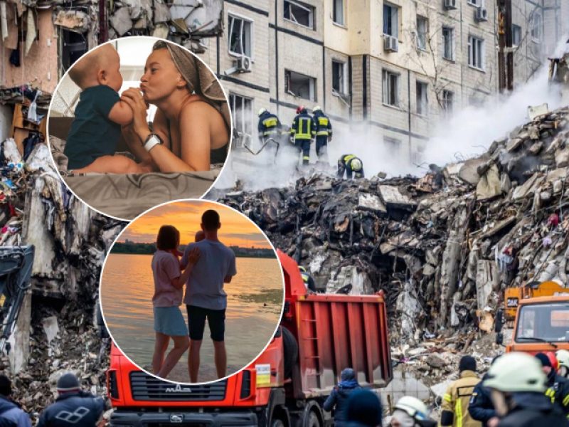 "Відразу плаче": жінка з Дніпра, яка втратила сина і чоловіка, ще не знає про смерть найрідніших