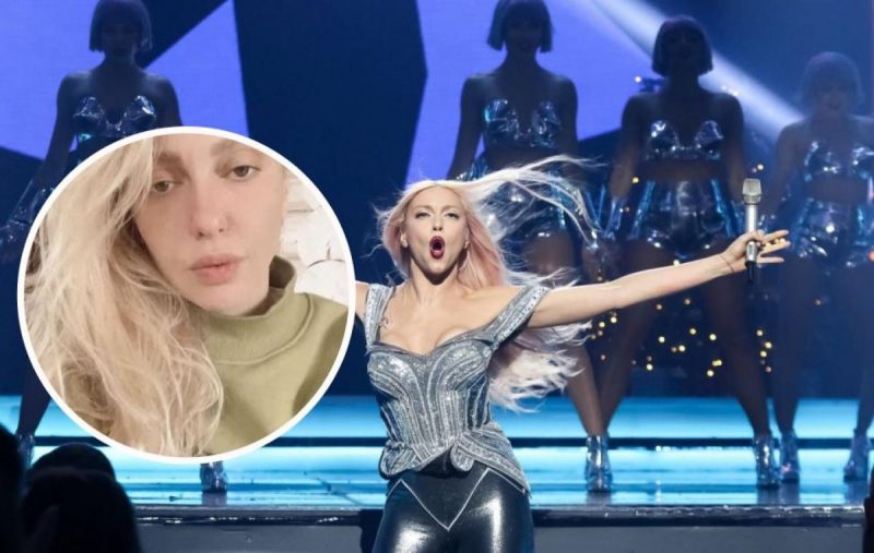 Оля Полякова приголомшила фанатів стрибком в купальнику в холодну воду