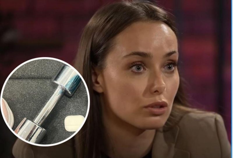 Прямо в междуножие: Мишина в спортзале поиграла увесистой гантелей