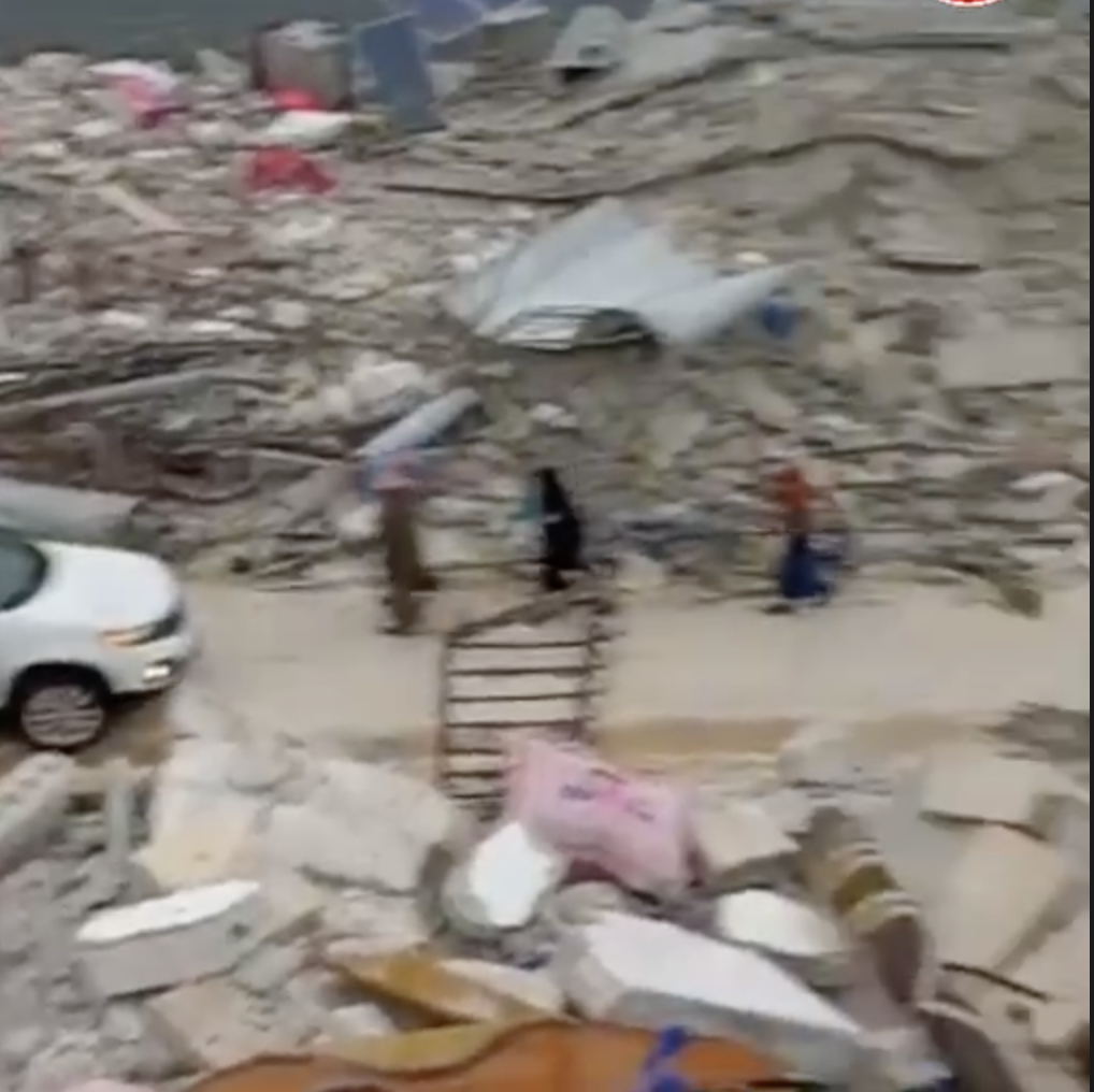 Наслідки землетрусу в Сирії 