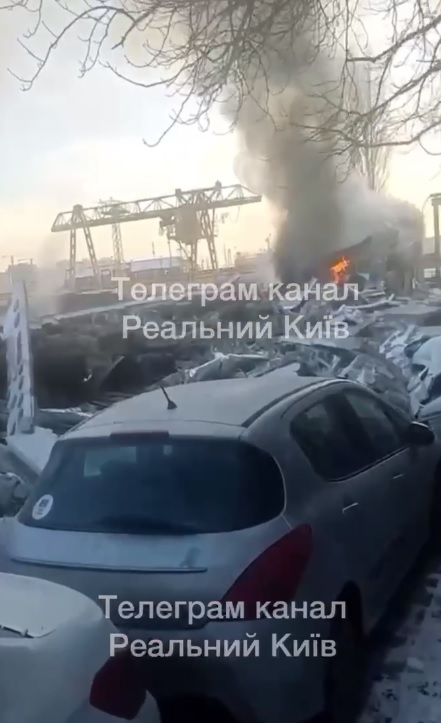 Взрыв в Киеве