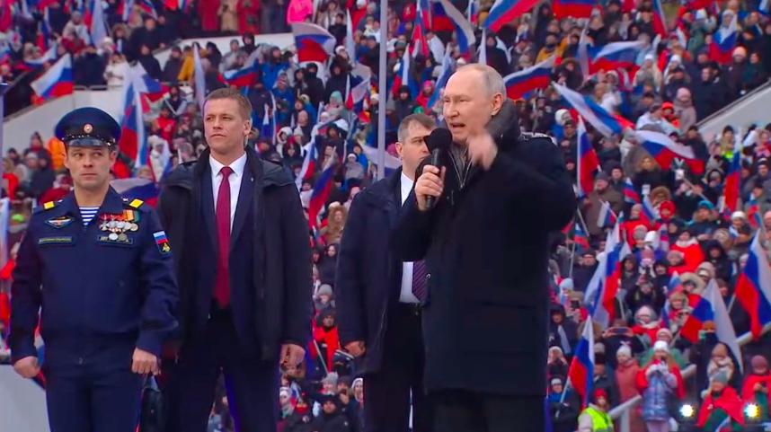 Путін в Лужниках