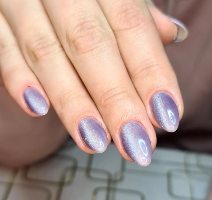 Маникюр кошачий глаз 2023