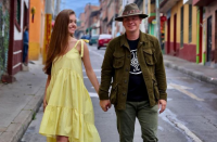 Жена Комарова рассказала о любви к журналисту и что в его работе для нее самое страшное