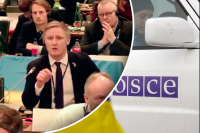 РФ зганьбили на парламентській асамблеї ОБСЄ: делегацію окупантів відправили за військовим кораблем