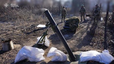 Под Бахмутом украинские пограничники уничтожили группу штурмовиков РФ