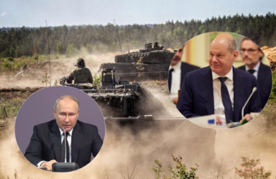Росія веде нещадну війну: Шольц розніс воплі Путіна через танки Leopard для України