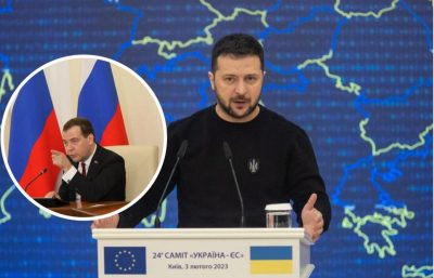 "Скоро Европа исчезнет": Медведев изошел на слюни от зависти к поездке Зеленского