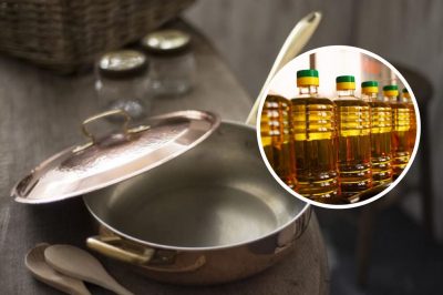 Сковородка, подсолнечное масло