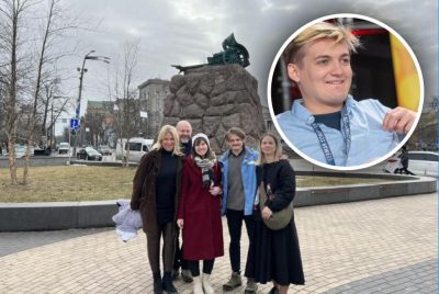 Звезда "Игры престолов" Джек Глисон приехал в Киев поддержать ВСУ и украинцев