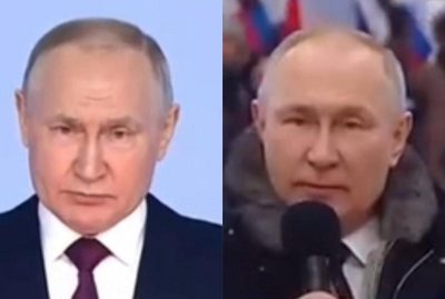 Путін і його двійник 