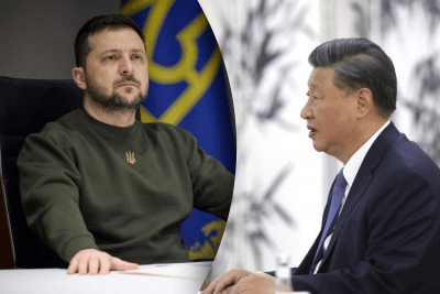 Володимир Зеленський, Сі Цзіньпін Володимир Зеленський, Сі Цзіньпін