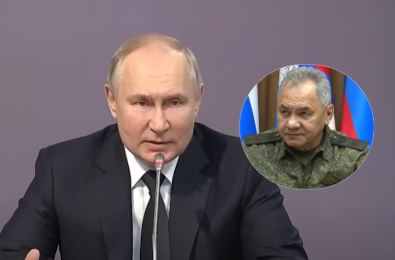 Путін цинічно поскаржився на Україну: звинуватив у "обстрілах" і просить "допомоги" у Шойгу
