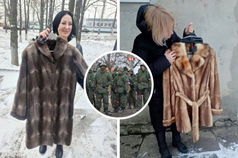 "Шкура за шкуру": вдови окупантів радіють "гробовим" шубам, які їм видають за смерть чоловіків