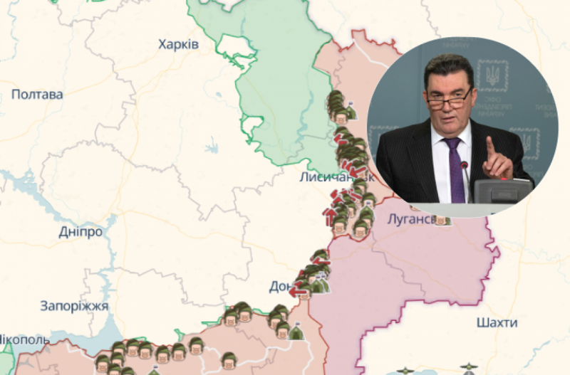 Війська РФ можуть піти в наступ на північному сході від Харкова або з півдня Запоріжжя - Данілов