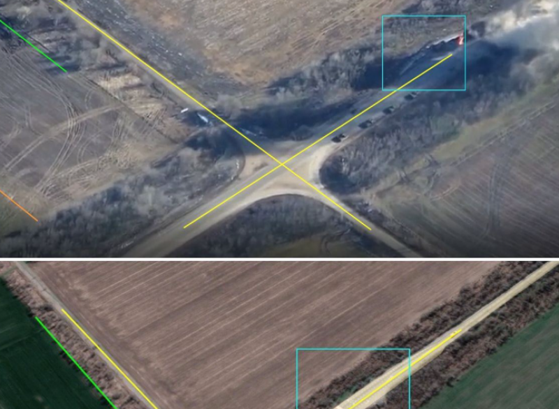 ЗСУ в пух і прах рознесли колону російських військ в Запорізькій області