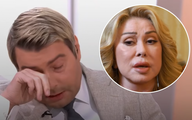 Передвигается на костылях: Успенская молится за опухшего Баскова