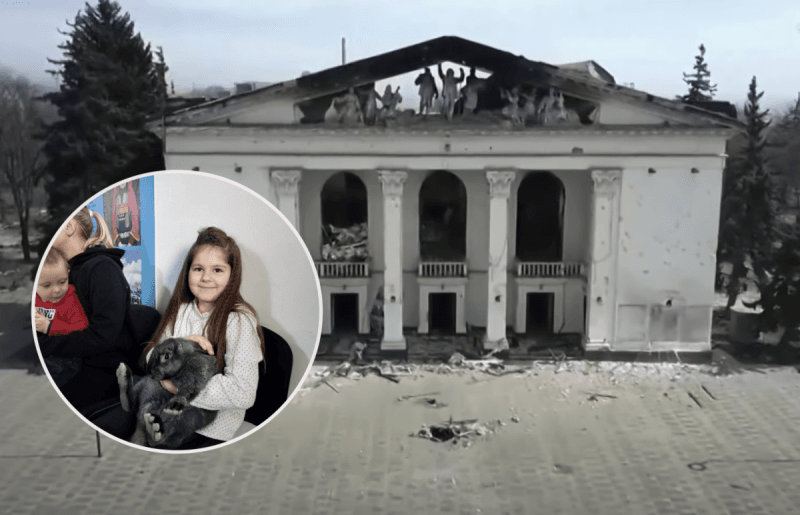 За хвилину 8-річна дівчинка втратила всю свою сім'ю: історія маленької Валерії з Маріуполя