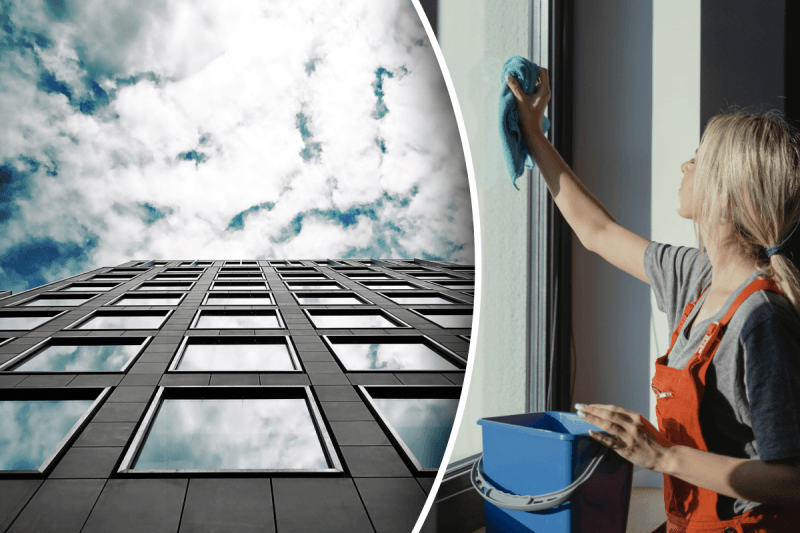 Как помыть окна с улицы: мучаться больше не придется