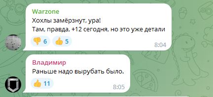 Россияне радуются ракетному удару по Украине