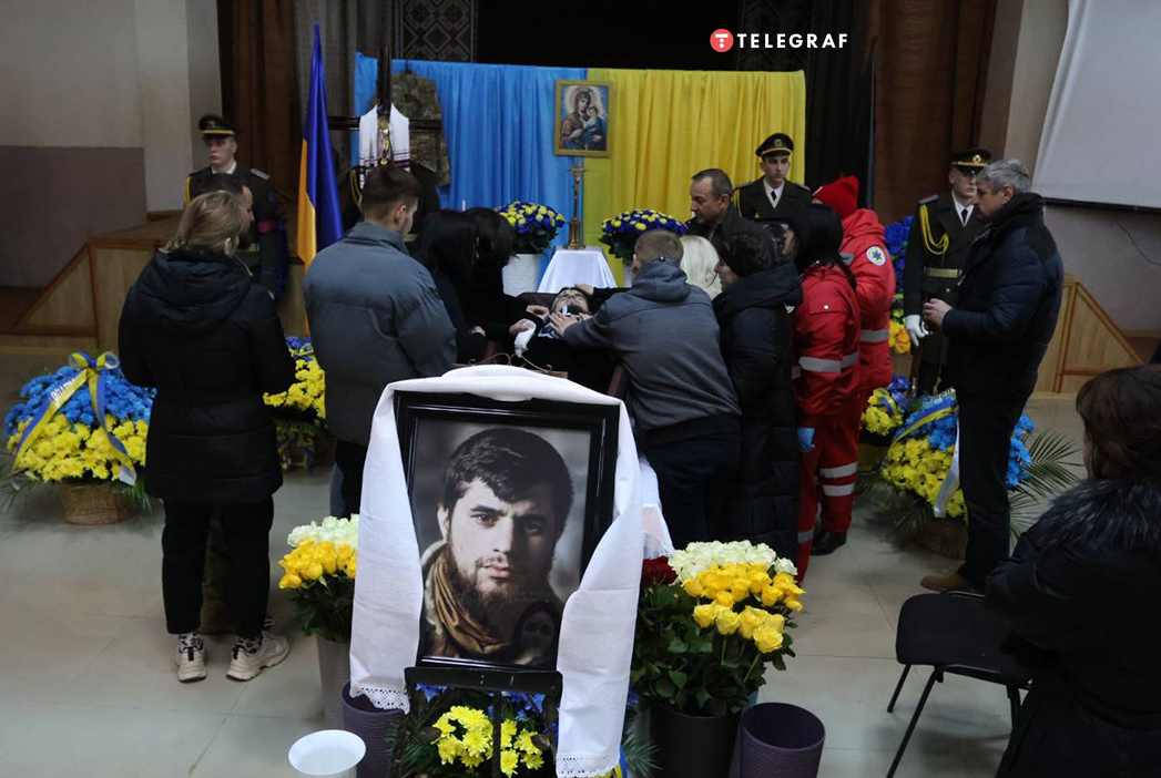 Прощание с Героем Украины Дмитрием Коцюбайлом