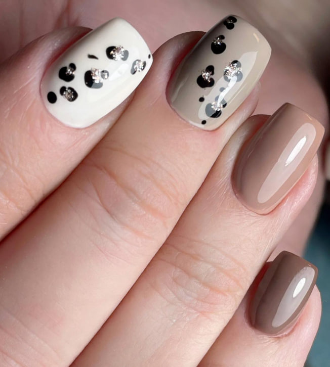 Леопардовий манікюр весна 2023