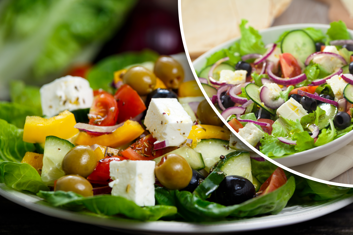 ПП рецепт греческого салата – пошаговый рецепт приготовления с фото