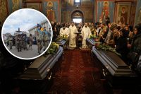 Робили бавовну в РФ: у Києві попрощалися з чотирма воїнами, які загинули у Брянській області