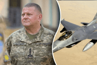 Україні потрібні літаки F-16: Залужний показав роботу авіації та боротьбу з окупантами