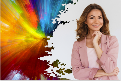 женщина, цвета женщина, цвета