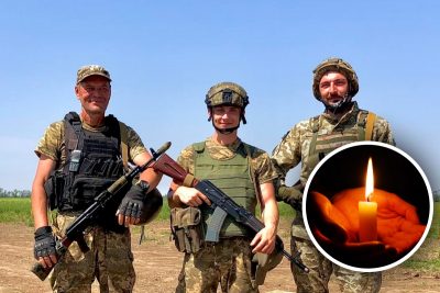 Отец с сыном погибли вместе при защите Бахмута, свеча